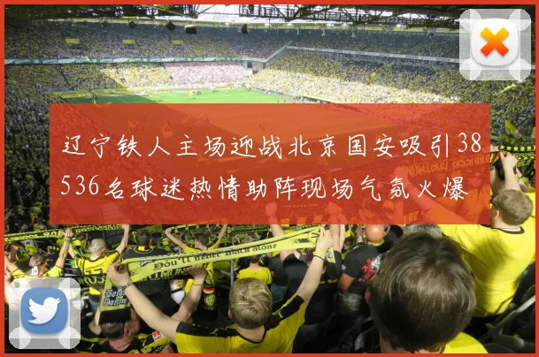 辽宁铁人主场迎战北京国安吸引38536名球迷热情助阵现场气氛火爆